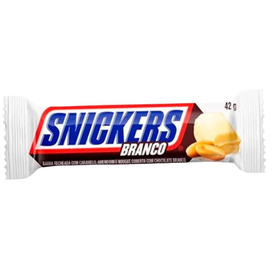 CHOC SNICKERS BRANCO 42G C/20 DOCERIA