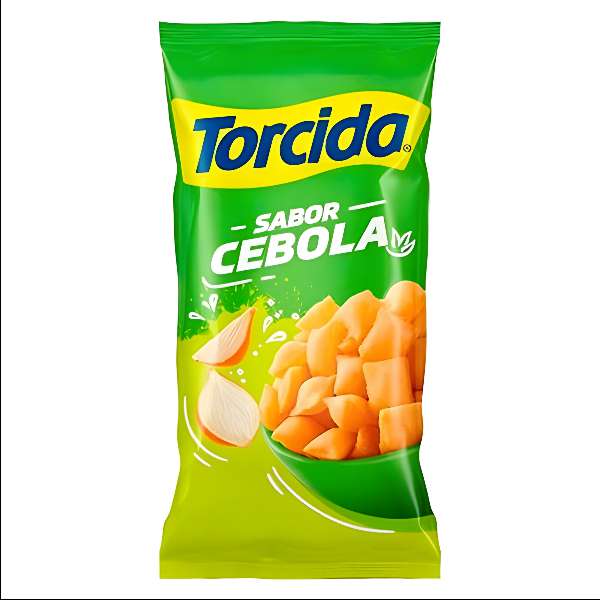 SALGADINHO TORCIDA CEBOLA C/24UN 60G DOCERIA