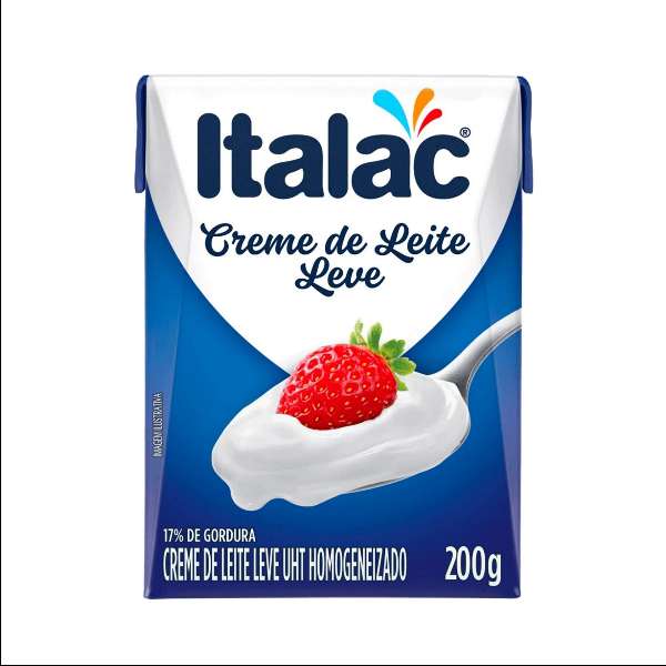 CREME DE LEITE ITALAC 200G MERCEARIA EM GERAL