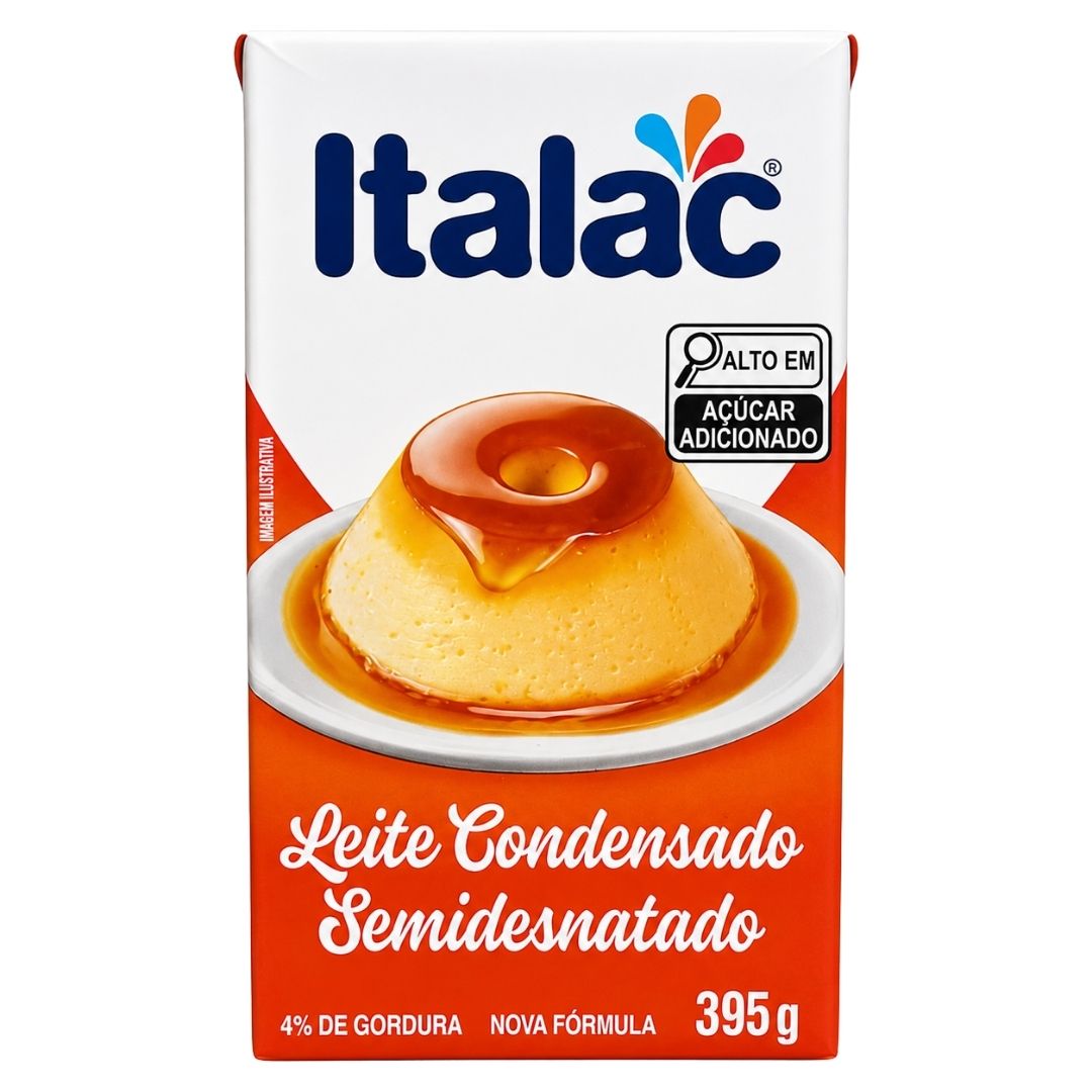 LEITE CONDENSADO ITALAC 395ML MERCEARIA EM GERAL