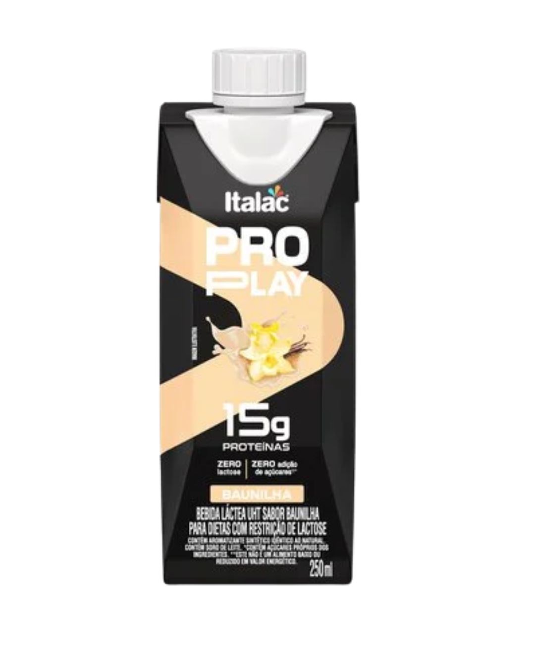 BEBIDA LACTEA WHEY ITALAC BAUNILHA 250ML C/12 MERCEARIA EM GERAL