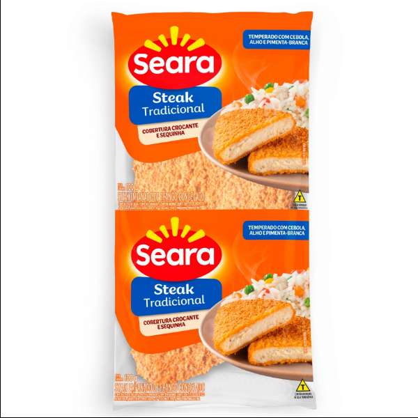 STEAK SEARA 100G CONGELADOS