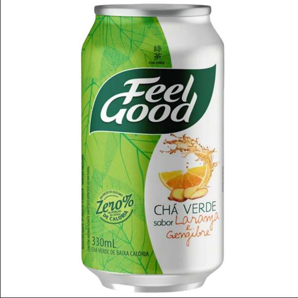 CHA FELL GOOD GENGIBRE/LARANJA LT 350MLX12 BEBIDAS FRIAS
