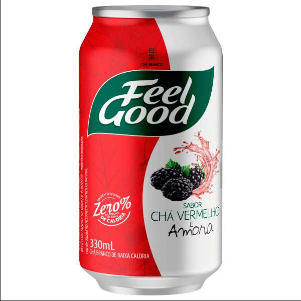 CHA FELL GOOD C/AMORA LT 350MLX12 BEBIDAS FRIAS