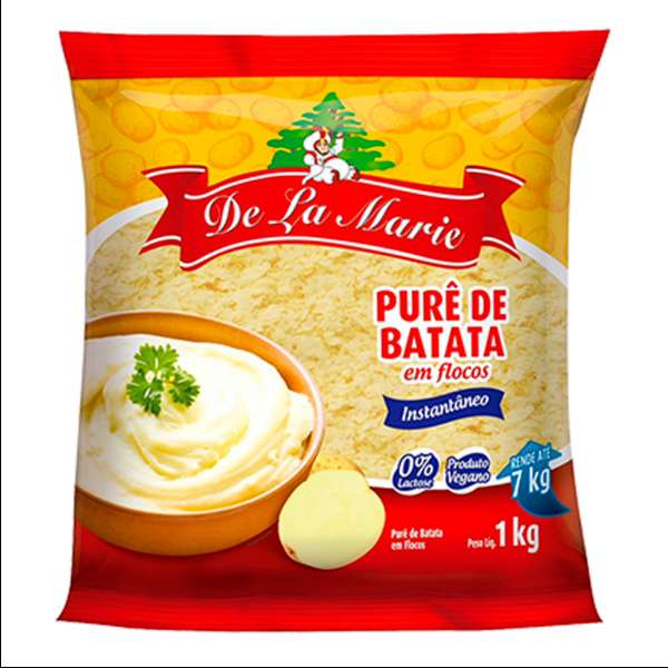 PURE DE BATATA EM FLOCOS 1KG MERCEARIA EM GERAL