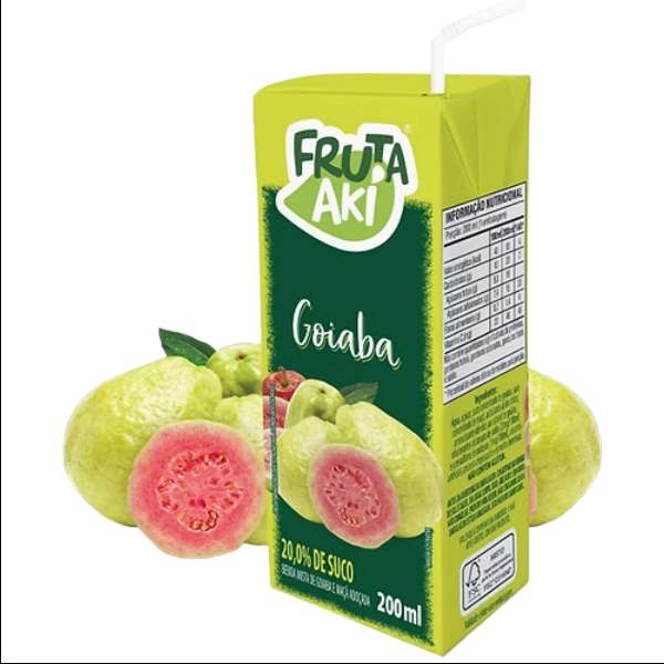 TP FRUTA AKI GOIABA 200ML C/27 BEBIDAS FRIAS