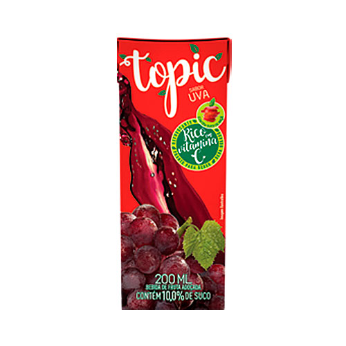 TP TOPIC UVA 200ML C/27-BEBIDAS FRIAS