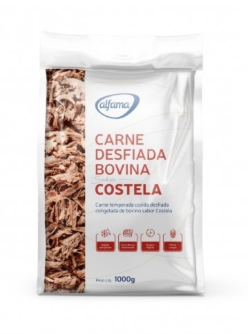COSTELA BOVINA DESFIADA ALFAMA 1KG CONGELADOS