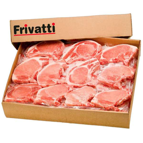 BISTECA SUINA FRIVATTI C/OSSO 5KG CONGELADOS