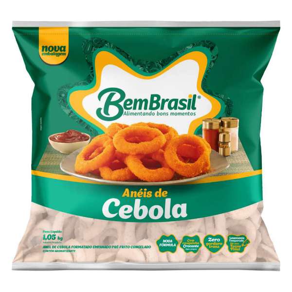 ANEL DE CEBOLA BEM BRASIL 1,050 KG CONGELADOS