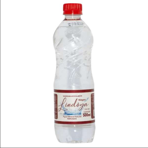 AGUA C/ GAS NIAGARA LINDOYA 500ML C/12 BEBIDAS FRIAS